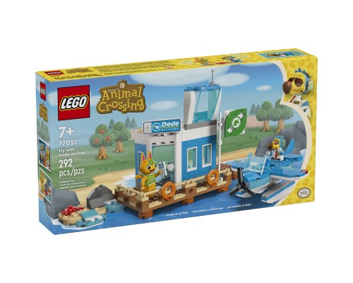 Конструктор LEGO Animal Crossing Літайте з Dodo Airlines (77051)