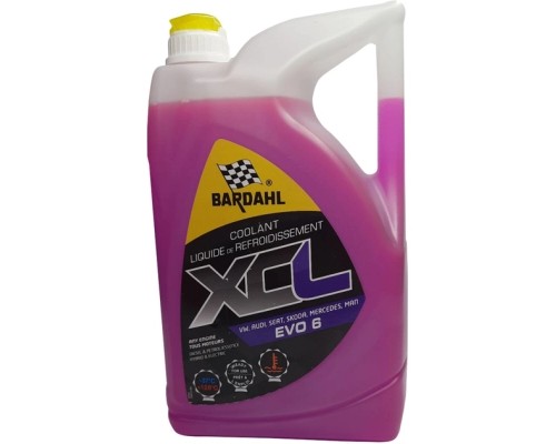 Антифриз BARDAHL G12++ XCL Evo LIQUIDE DE REFROIDISSEMENT 5 л (36653)