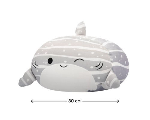 М'яка іграшка Squishmallows Китова акула Сачі 30 см (SQCR06550) М'яка іграшка Squishmallows Китова акула Сачі 30 см (SQCR06550)