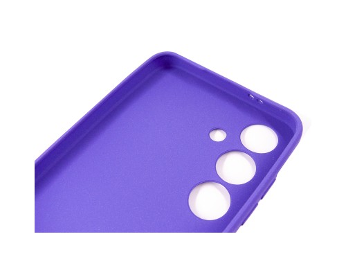 Чохол до мобільного телефона Dengos Carbon Samsung Galaxy S24 Purple (DG-TPU-CRBN-201)