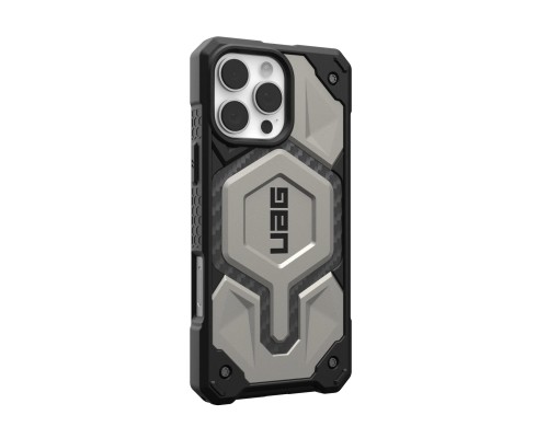 Чохол до мобільного телефона UAG iPhone 16 Pro Max Monarch Pro Magsafe Titanium (114457113636)