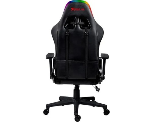 Крісло ігрове Xtrike ME Advanced Gaming Chair GC-907 RGB Black/Red (GC-907)