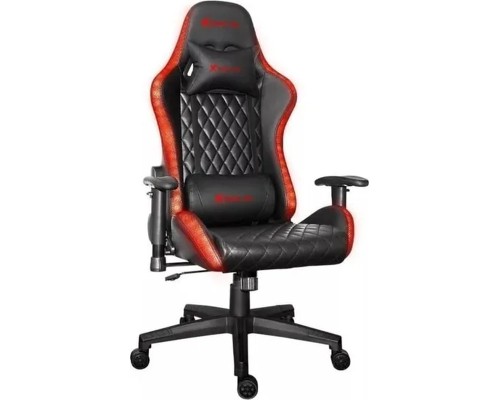 Крісло ігрове Xtrike ME Advanced Gaming Chair GC-907 RGB Black/Red (GC-907)