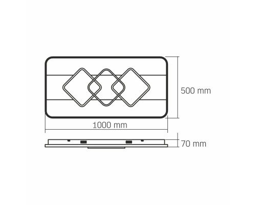 Світильник Videx DECORA 80W (VL-CLD-998-TT)