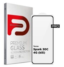 Скло захисне Armorstandart Pro Tecno Spark 30C 4G (kl5) Black (ARM81169)