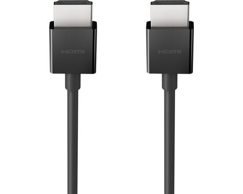 Кабель мультимедійний HDMI to HDMI 2.0m v2.1 High Speed Ethernet Belkin (AV10175BT2MBKV2)