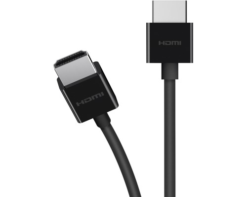 Кабель мультимедійний HDMI to HDMI 2.0m v2.1 High Speed Ethernet Belkin (AV10175BT2MBKV2)