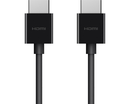 Кабель мультимедійний HDMI to HDMI 2.0m v2.1 High Speed Ethernet Belkin (AV10175BT2MBKV2)