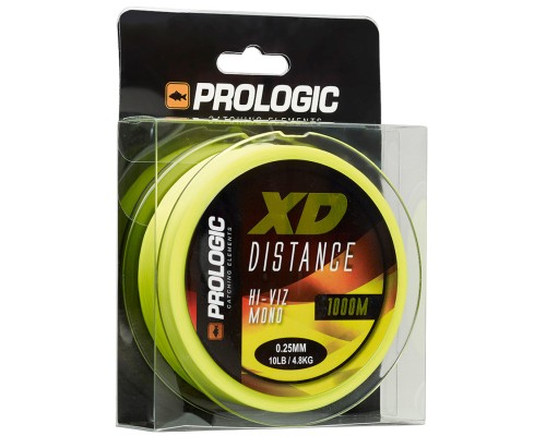 Волосінь Prologic XD Distance Mono 1000m 0.28mm 5.60kg 12Lb Hi-Viz Yellow (1846.19.14)
