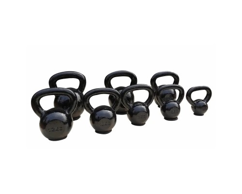 Гиря Toorx 10 кг з гумовою підставкою Black (KGV-10) (931119)