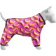 Вітровка для тварин WAUDOG Clothes Банани на рожевому L 55 (396-4055)