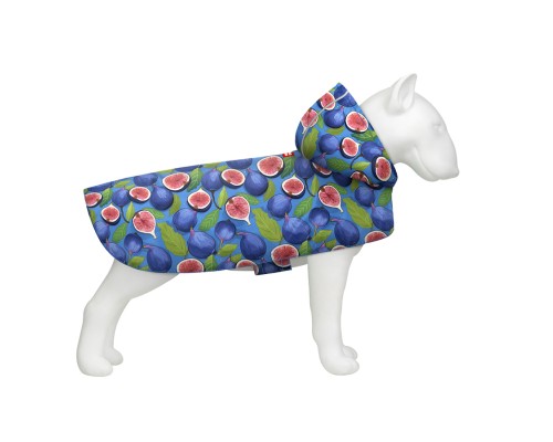 Дощовик для тварин WAUDOG Clothes Накидка з капюшоном Інжир S (356-4053)