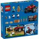 Конструктор LEGO City Червоний фермерський трактор із причепом і вівцями (60461)