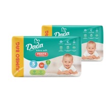 Підгузки Dada Extra Soft 5 Junior (12-17 кг) 120 шт (2 упаковки по 60 шт) (4820174989521)