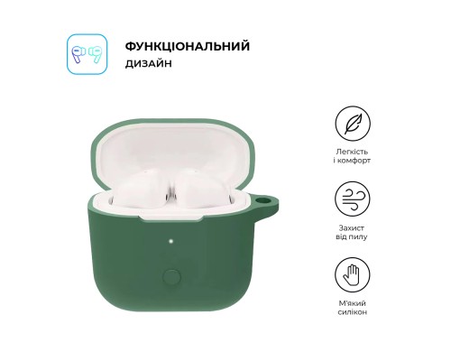 Чохол для навушників Armorstandart Hang Case для Xiaomi Redmi Buds 3 Green (ARM67082)
