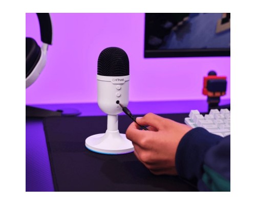 Мікрофон Trust GXT 234W Yunix USB White (25374)