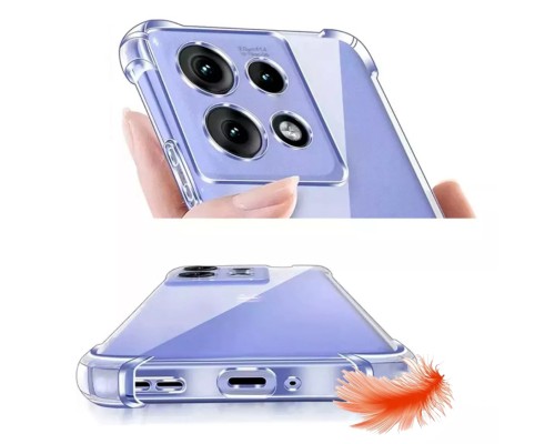Чохол до мобільного телефона BeCover Anti-Shock Motorola Edge 50 Clear (713149)