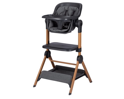 Ліжечко FreeON приліжкове та стільчик для дитини Nest & Feed 2 в 1, grey (84959)