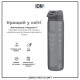 Пляшка для води ION8 OneTouch 1000 мл BPA Free, Grey (I8RF1000GRY)