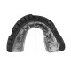 Капа Opro Gold Braces під брекети Blackl/Silver (102518001) (UFC_Gold_Braces_Bl/Silver)