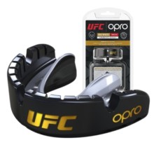 Капа Opro Gold Braces під брекети Blackl/Silver (102518001) (UFC_Gold_Braces_Bl/Silver)