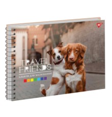 Альбом для малювання Yes А4 30 Спіраль Travel friends (130571)