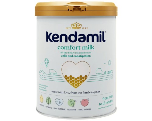 Дитяча суміш Kendamil Comfort молочна антиколікова 0-12 місяців 800 г (92000057)