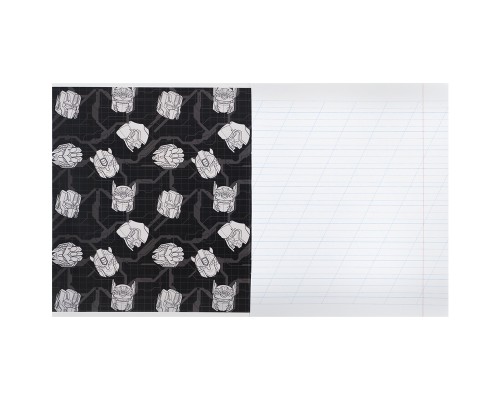 Зошит Kite Transformers, 12 аркушів, коса лінія (TF25-235)