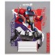 Зошит Kite Transformers, 12 аркушів, коса лінія (TF25-235)