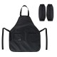 Фартух для творчості Kite Education Teens 526 чорний з нарукавниками (K25-526-4)