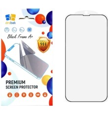 Скло захисне Drobak Apple iPhone 16e Black Frame A+ (383876)
