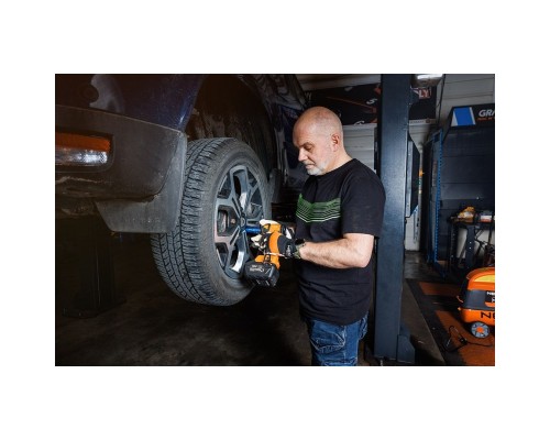 Гайковерт Neo Tools Energy+ 18V, безщітковий, 2500об/хв, 350Нм, 1/2