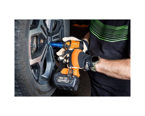 Гайковерт Neo Tools Energy+ 18V, безщітковий, 2500об/хв, 350Нм, 1/2