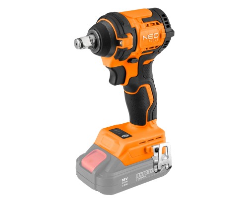 Гайковерт Neo Tools Energy+ 18V, безщітковий, 2500об/хв, 350Нм, 1/2