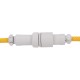 Дата кабель USB-C + USB A to USB-C 1.36m Coiled Aviator yellow Keychron (CAB16_KEYCHRON)