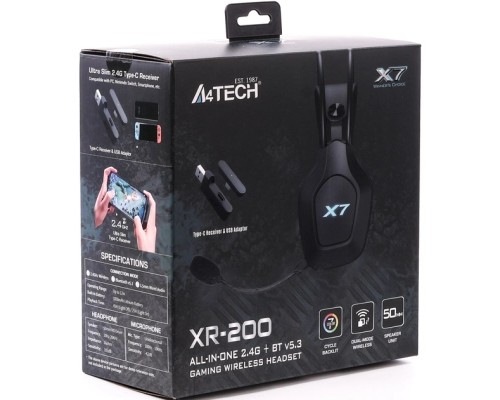 Навушники A4Tech XR-200 Black (4711421001410)