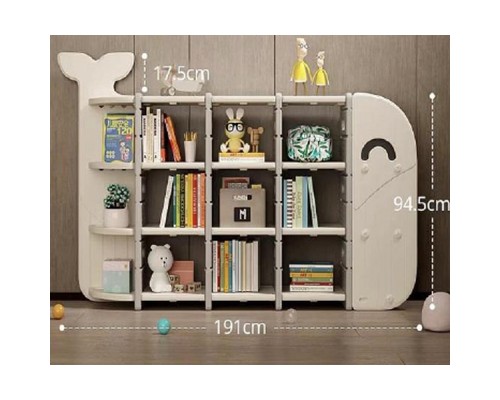 Дитячий стелаж Mealux Splash White (KD-E054 White)