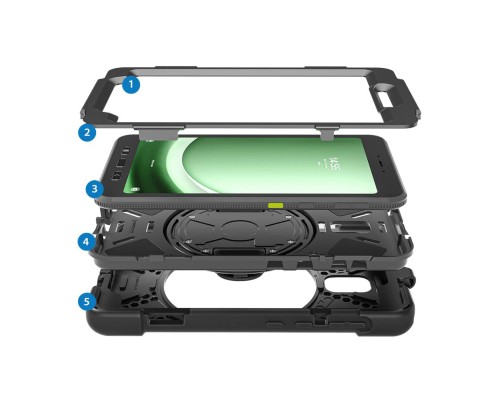 Чохол до планшета BeCover Heavy Duty Samsung Tab Active5 Pro SM-X356B/X350 10.1