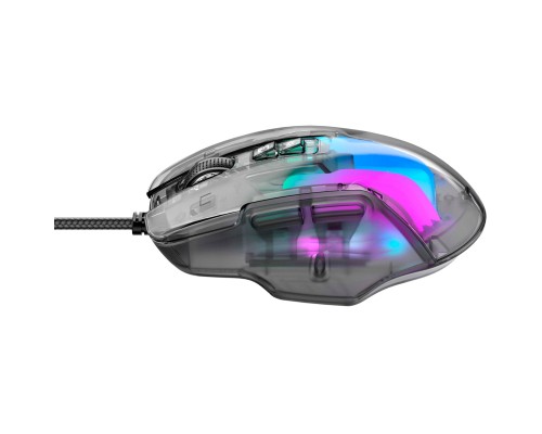 Мишка Havit HV-MS1011SE USB Transparent Black (6950676270280)