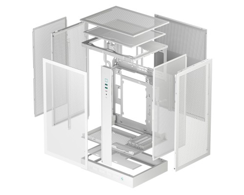 Корпус Deepcool CH270 Digital White (R-CH270-WHNDM0-G-1)