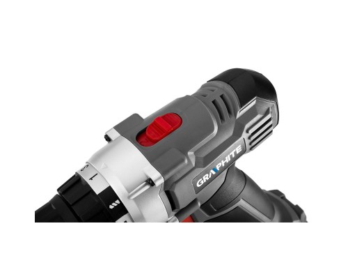 Шуруповерт Graphite Energy+ 18V 1х2Ah, 44Нм, 0-350/0-1250об/хв (58G000-SET1)