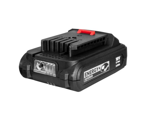 Шуруповерт Graphite Energy+ 18V 1х2Ah, 44Нм, 0-350/0-1250об/хв (58G000-SET1)