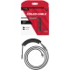 Дата кабель USB 2.0 AM to USB-C 1.37m coiled gray HyperX (6J678AA)
