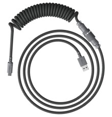 Дата кабель USB 2.0 AM to USB-C 1.37m coiled gray HyperX (6J678AA)