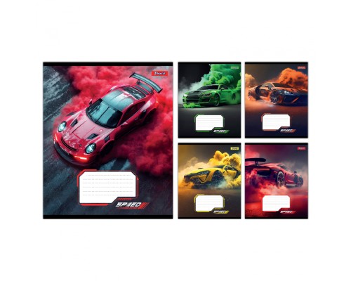 Зошит 1 вересня Speed А5 36 аркушів клітинка (768025)