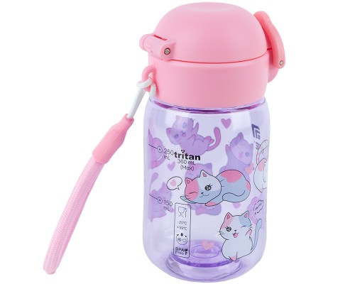 Пляшка для води Kite 360 мл, Cats (K25-1235-1)