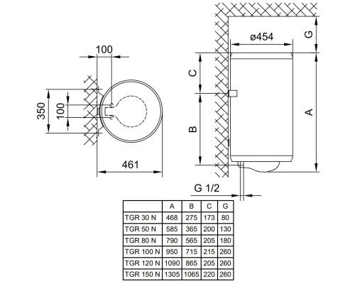 Бойлер TIKI Prime M 50V9 (700171)