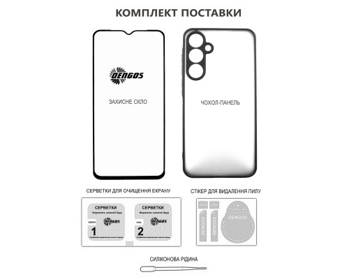 Чохол до мобільного телефона Dengos Oppo A5 Pro Case Soft + Glass (Mint) (DG-KM-153)