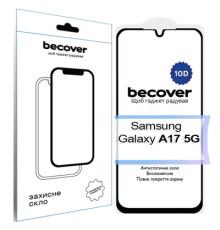 Скло захисне BeCover 10D Samsung Galaxy A17 5G SM-A176 Black (713688)