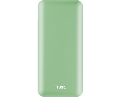 Батарея універсальна Trust 20000mAh Redoh, USB-A/2хUSB-C, 18W, QC 3.0, PD, green (25035_TRUST)